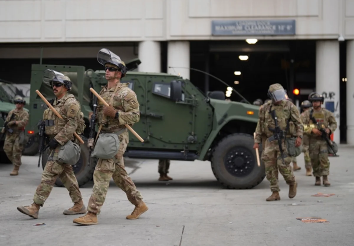 Trump deployment of National Guard, Marines to LA to cost $134M