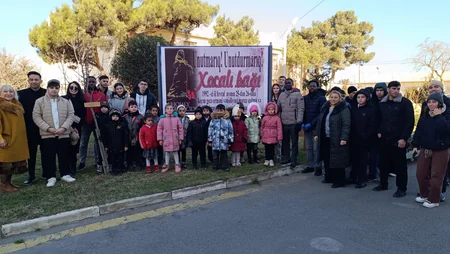 Xocalı soyqırımının qurbanı olan uşaqların xatirəsinə Bakıda 63 ağac əkilib