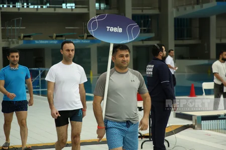 Dövlət qurumları arasında üzgüçülük yarışının açılış mərasimi keçirilib