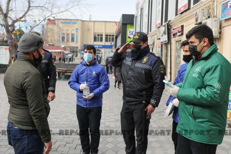 DİN könüllülərlə birgə Bakıda maarifləndirici tədbirlər keçirib