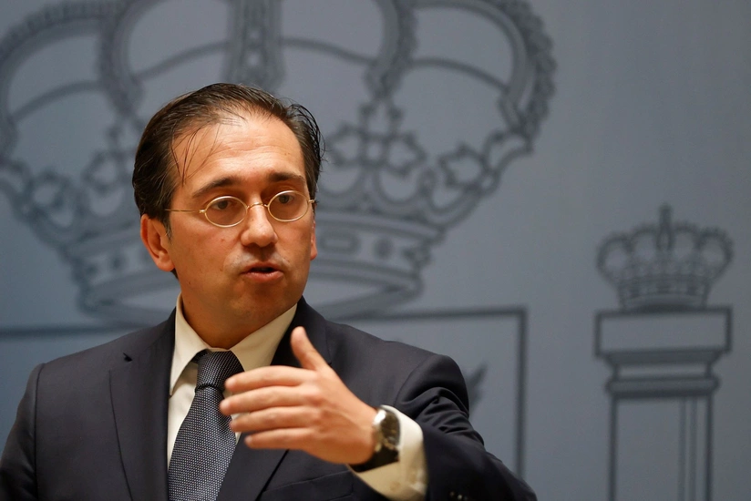 Spanish foreign minister arrives in Kyiv