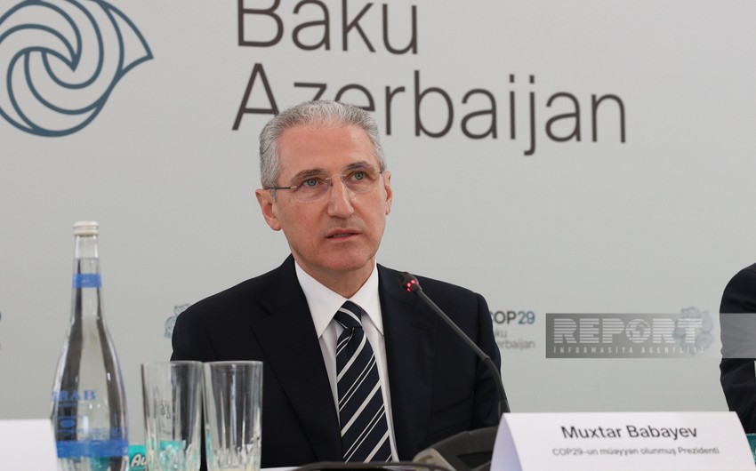 Muxtar Babayev: COP29-un proqramı təkcə maliyyə məsələləri ilə məhdudlaşmayacaq