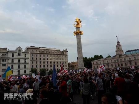 В Тбилиси завершилась акция протеста - ФОТО - ОБНОВЛЕНО - 3