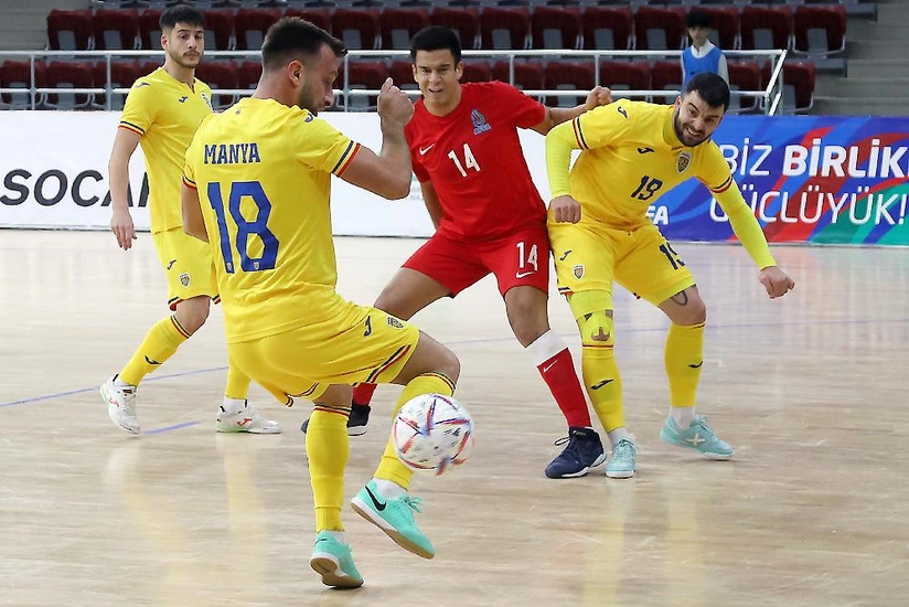 Azərbaycan futzal millisi Niderlanda məğlub olub