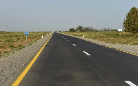 Biləsuvarda yeni avtomobil yolu istifadəyə verilib