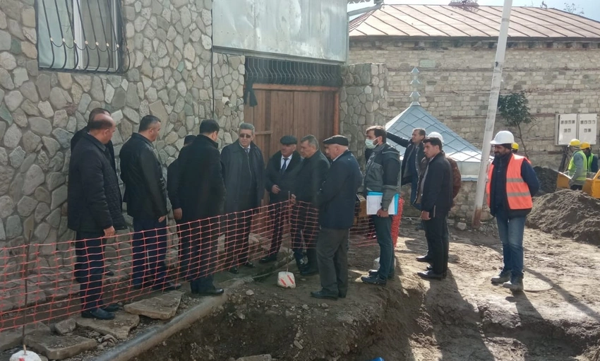Basqal Dövlət Tarix Qoruğunun su və kanalizasiya sistemləri yenidən qurulur