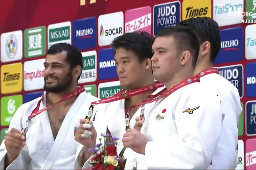 Azərbaycan cüdoçusu Elmar Qasımov Yaponiyada gümüş medal qazanıb