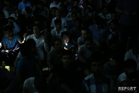 Bakıda Ramazan ayının ilk Qədr gecəsi qeyd olunub - FOTOREPORTAJ