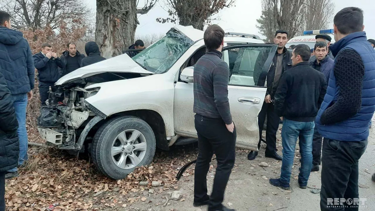 Xaçmazda yol qəzasında yaralanan qadın Bakıya göndərilib