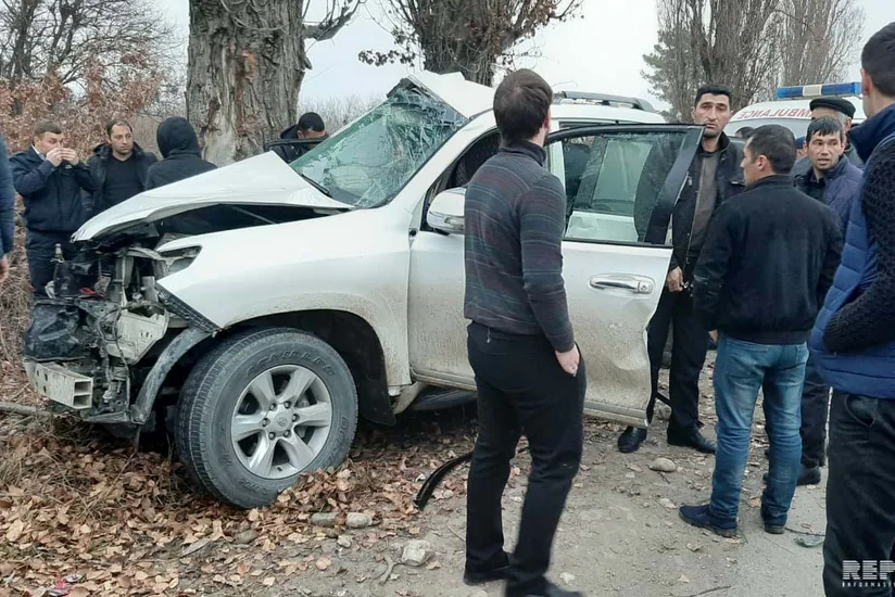 Xaçmazda yol qəzasında yaralanan qadın Bakıya göndərilib