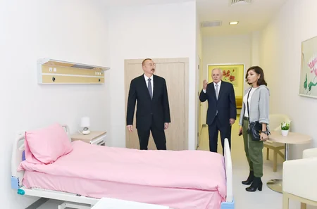 President Ilham Aliyev inaugurates Guba District Central Hospital