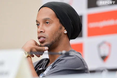 Ronaldinyo: Azərbaycan haqqında əvvəllər də yaxşı sözlər eşitmişdim - ƏLAVƏ OLUNUB