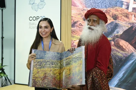 Heydar Aliyev Foundation’s “Azerbaijan. Inspired by Nature” publication presented on sidelines of COP29