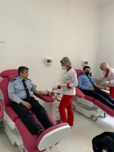 Gömrükçülər qanvermə aksiyasında iştirak ediblər