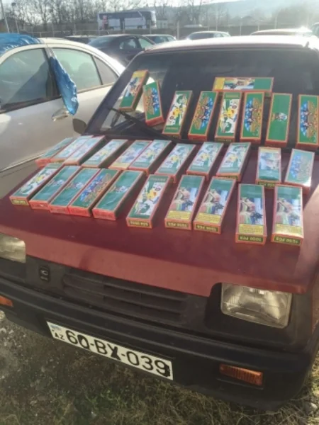 Gömrükçülər pirotexniki vasitələr aşkar ediblər