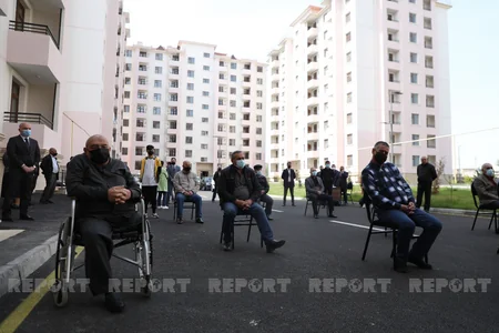 Çernobıl əlillərinə 30 mənzil təqdim olundu - VİDEO