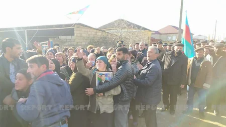 Şəhid Orxan Cabbarov dəfn edilib