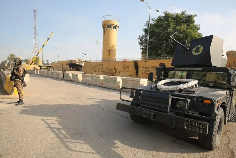 Bağdaddakı “yaşıl zona”nın ətrafındakı hasarlar söküləcək