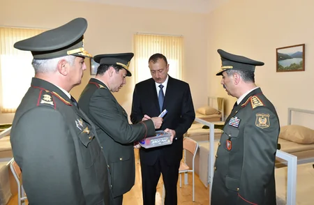 ​Azərbaycan Prezidenti Hərbi Dəniz Qüvvələri bazasının açılışında iştirak edib