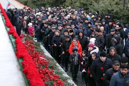 Cüdo Federasiyasının rəhbərliyi və kollektivi Şəhidlər Xiyabanını ziyarət edib