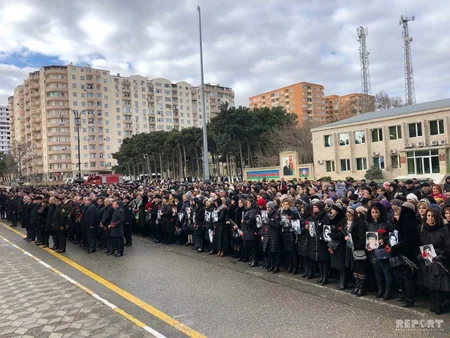 Abşeronda 20 Yanvar faciəsinin 30-cu ildönümü qeyd olunub - FOTO