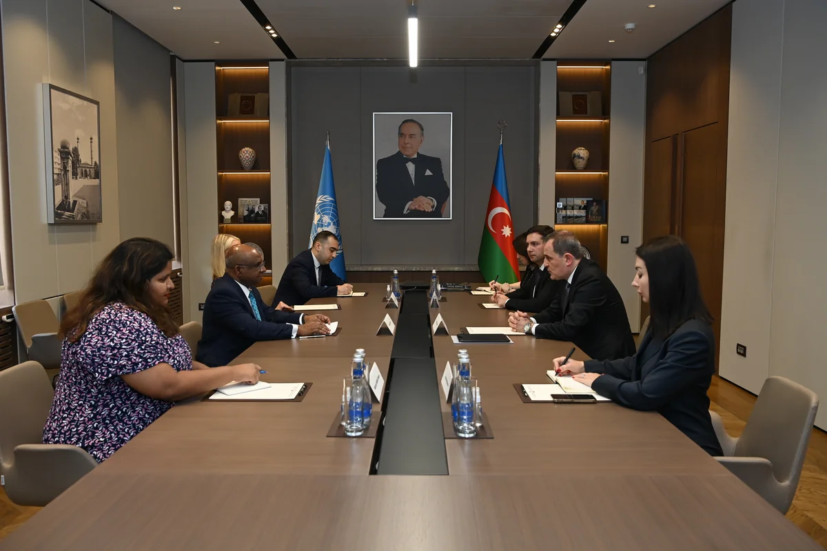 Ceyhun Bayramov BMT Baş Assambleyasının prezidenti ilə görüşüb