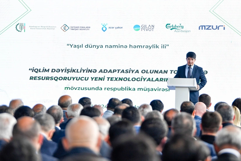 Yevlaxda kənd təsərrüfatı ilə bağlı respublika müşavirəsi keçirilir