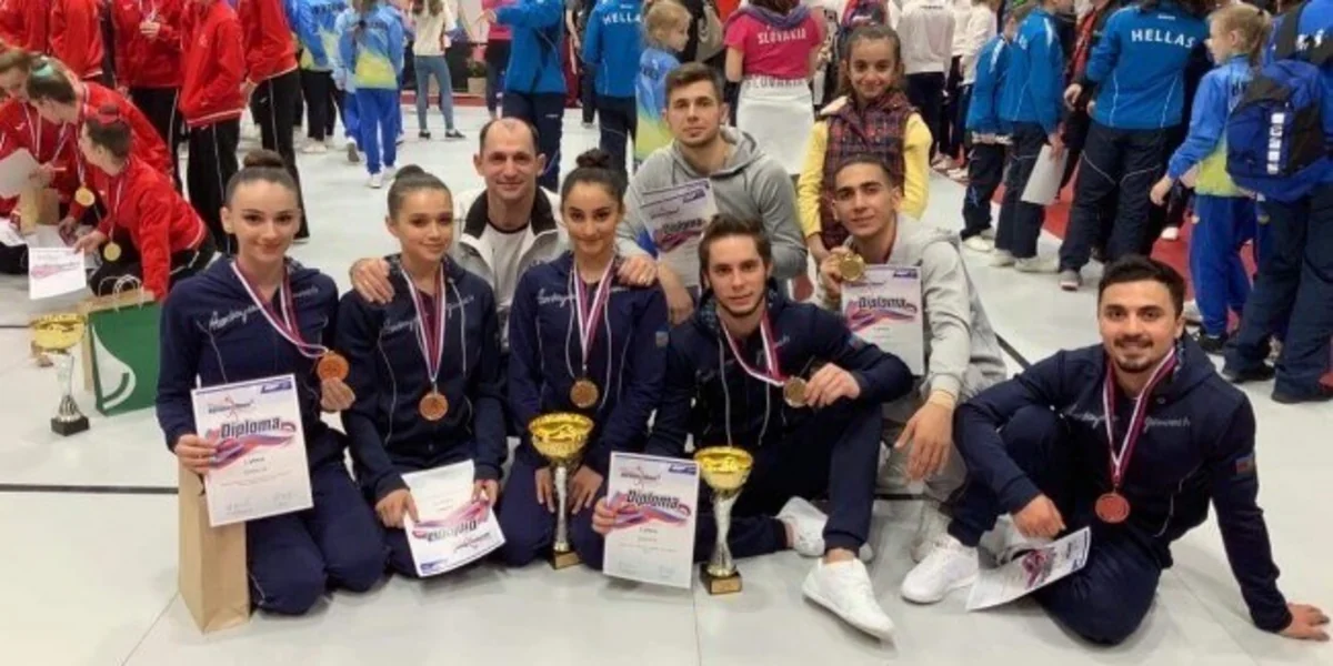 Azərbaycan gimnastları Slovakiya və Almaniyada medallar qazanıblar