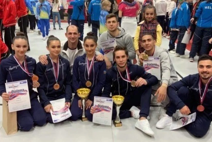 Azərbaycan gimnastları Slovakiya və Almaniyada medallar qazanıblar
