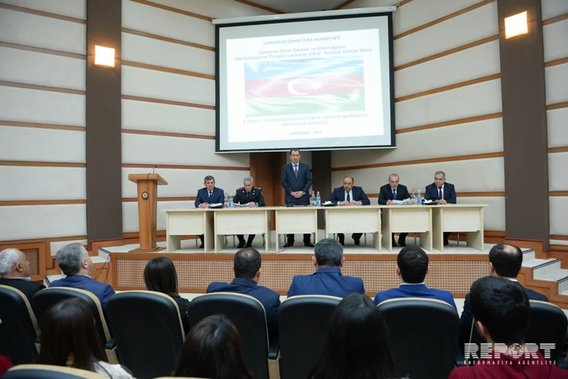 Lənkəranda Gənclər Günü qeyd olunub - FOTO