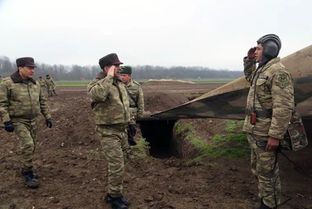 В ходе учений проведена рекогносцировка местности - ВИДЕО
