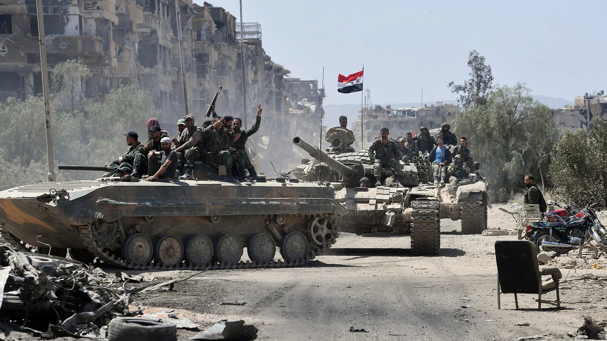 Syrian army sends reinforcements to northern Hama province