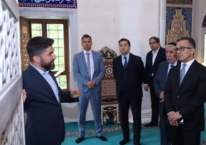 Ramin Məmmədov Berlindəki “Şəhidlik” məscidində olub