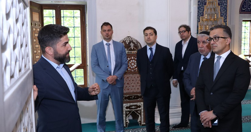 Ramin Məmmədov Berlindəki “Şəhidlik” məscidində olub