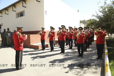 Abşeronda şəhid tankçıların xatirəsi əbədiləşdirilib