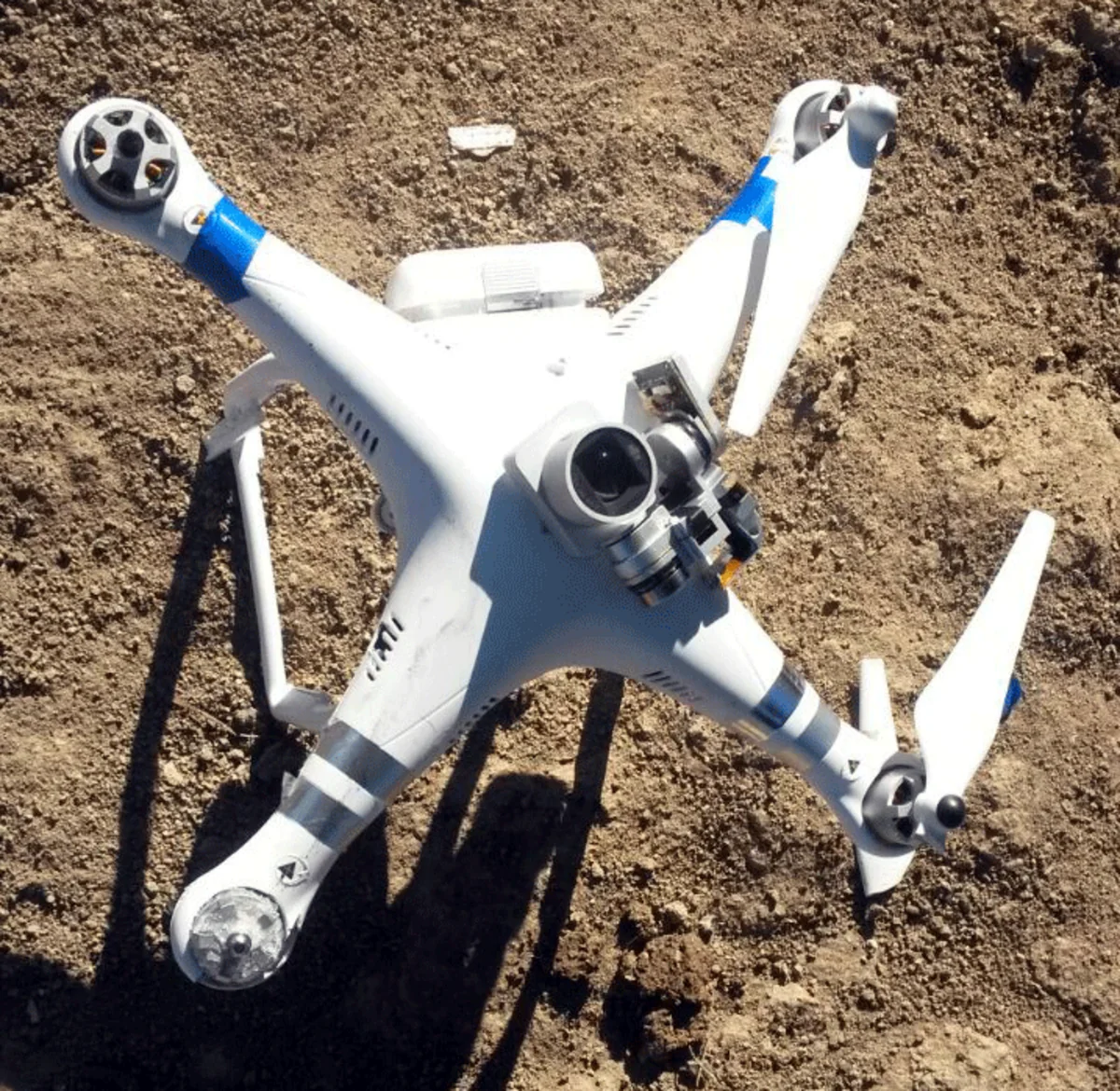 На государственной границе сбит БПЛА принадлежащий Армении