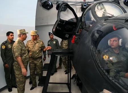 Azərbaycan ordusu üçün hərbi pilotların hazırlığı mərkəzinin açılışı olub