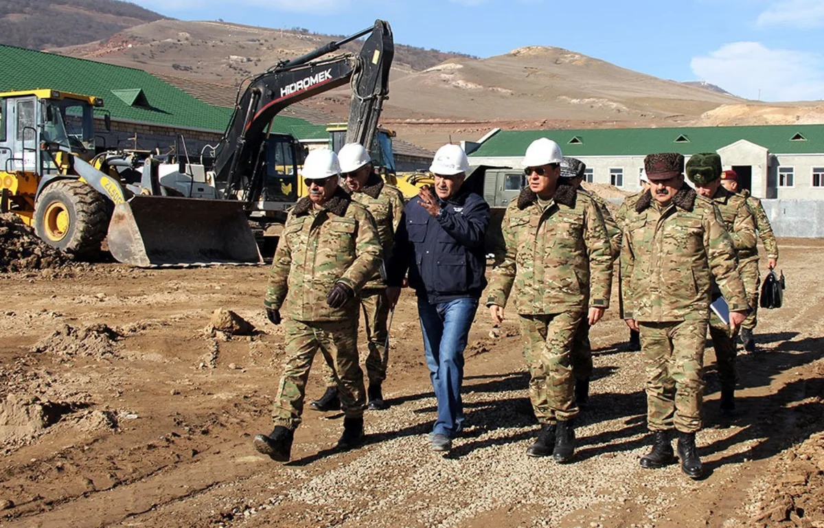 New military facilities are under construction in the regions