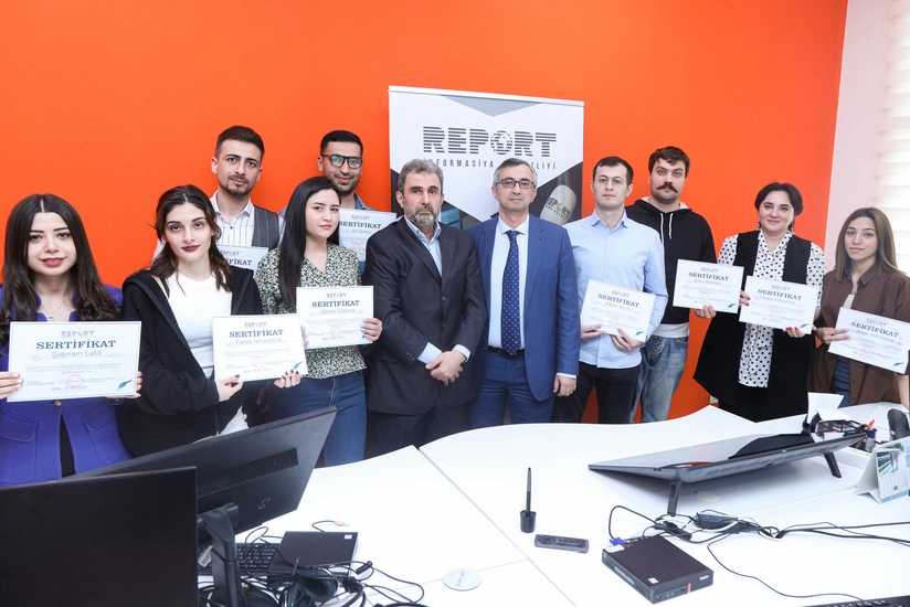 Report Media Məktəbində daha bir təlim proqramı yekunlaşıb