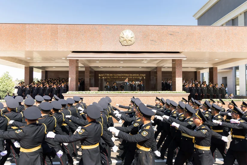 “Polis Günü”nə və tədris ilinin buraxılışına həsr olunmuş mərasim keçirilib