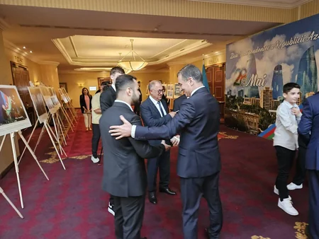 Rumıniyada Azərbaycanın Müstəqillik Günü qeyd olunub, sərgi təşkil edilib