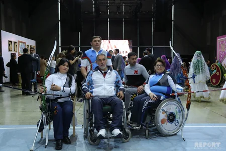 Sağlamlıq imkanları məhdud uşaq və gənclərin əl işlərindən ibarət sərgi və konsert proqramı təşkil olunub