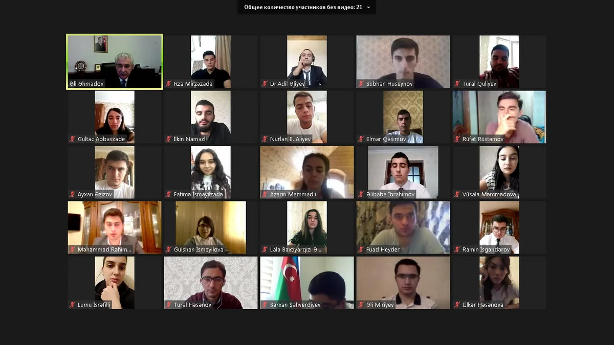 Gənc liderlər Baş nazirin müavini ilə görüşüblər