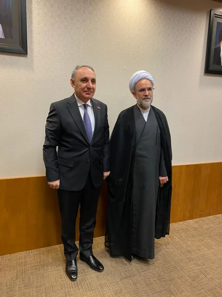 Kamran Əliyev İran rəsmiləri ilə narkotik qaçaqmalçılığına qarşı mübarizəni müzakirə edib