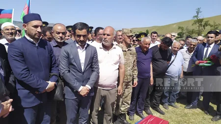 Siyəzəndə Birinci Qarabağ müharibəsinin şəhidi Rüfət Cabbarov dəfn edilib - YENİLƏNİB