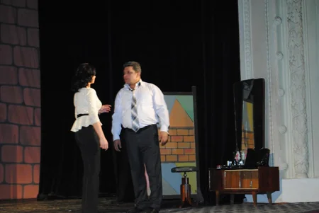 Sumqayıt teatrında “İyirmi ildən sonra” tamaşası oynanılıb