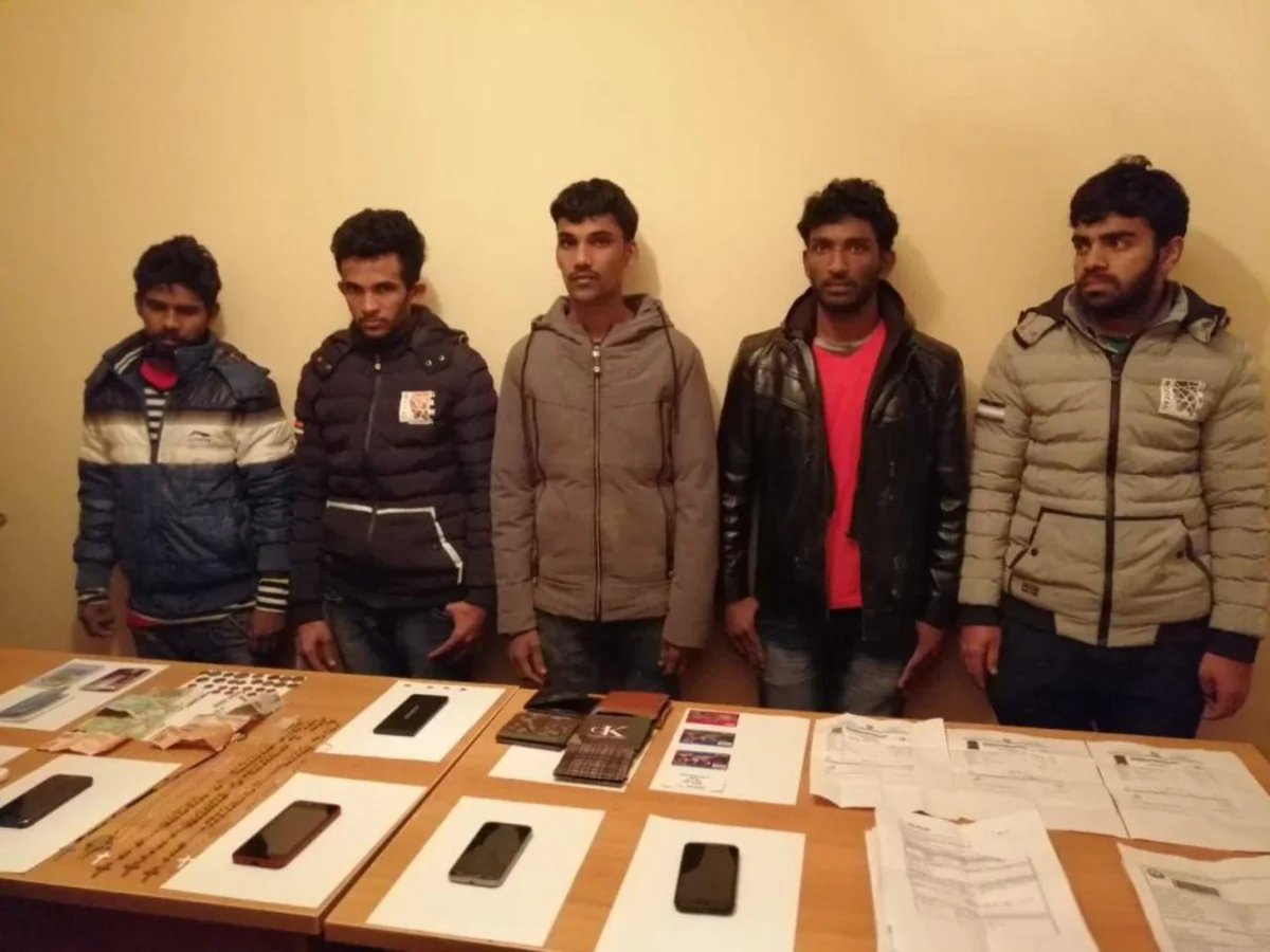 DSX: Azərbaycan sərhədini pozmağa cəhd edən 5 nəfər Şri-Lanka vətəndaşı həbs olunub