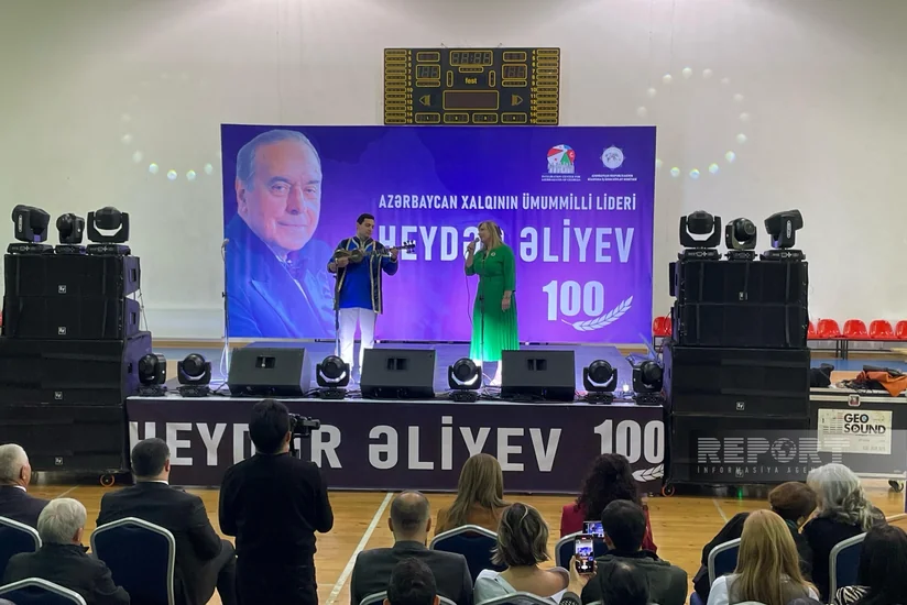 Gürcüstanda Heydər Əliyevin 100 illik yubileyi münasibətilə konsert keçirilib