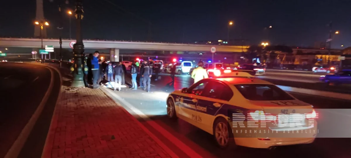 Bakıda 63 yaşlı sərxoş piyadanın ölümü ilə nəticələnən yol qəzası baş verib