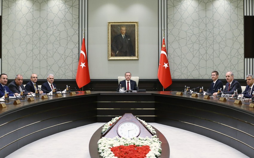 Türkiyə Nazirlər Kabinetinin iclası keçiriləcək